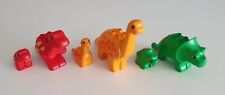 Lotto 6 figurine dinosauri