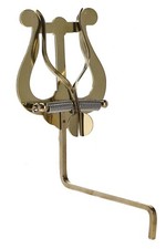 GEWA LETTURINO Lyra media OTTONE PER SAX ALTO SASSOFONO TENORE LEGGIO DA BANDA