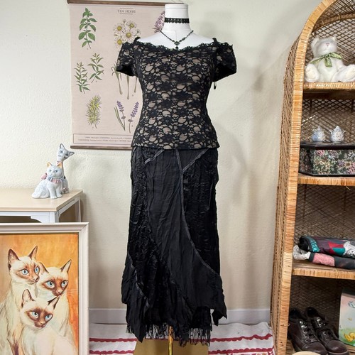 Top anni pizzo - top,