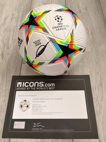 Zinedine zidane firmato - zidane,