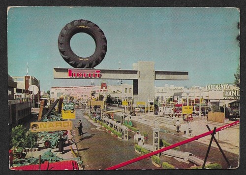 Cartolina fiera del levante - fiera,