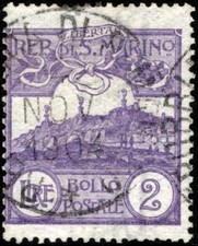 San marino 1903 - vedute,
