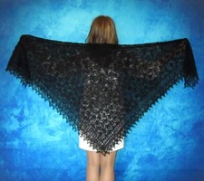 Scialle nero Orenburg