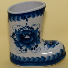 Valenki felt boots gzhel