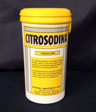 SCATOLE DI LATTA CITROSODINA ROUSSEL MAESTRETTI VINTAGE BARATTOLO ANCORA  CHIUSO