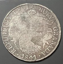 8 REALES 1841  COLOMBIA