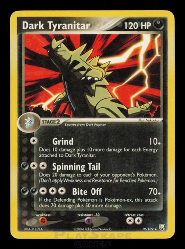 Pokemon card dark tyranitar - pokemon,