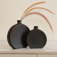 Set di 2 vasi in ceramica