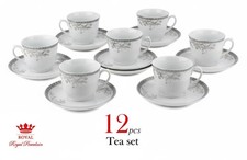 Royal Set Tazza E Piattino 12