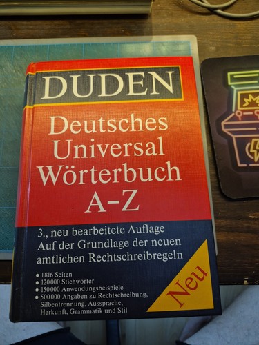 Dizionario tedesco duden - tedesco,