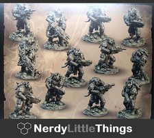 Fantascienza da Tavolo - Ravaged Star - Dominarian War Pack - Selezione Miniature