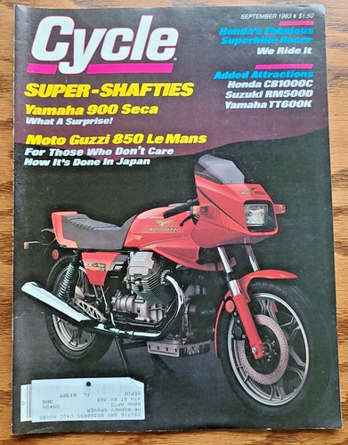 Cycle magazine september 1983 - cycle,