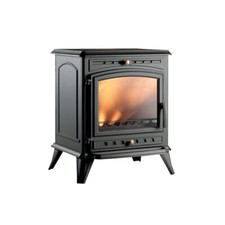  Stufa A Legna In Ghisa Claudine 10 kW 4 Stelle Caminetti Montegrappa Antracite