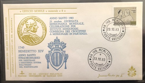 Fdc vatican pope john - vatican,,
