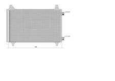 Condensatore Citroen DS 3 1.2