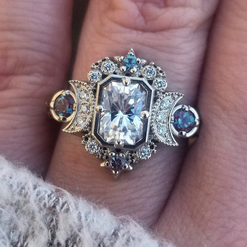 Anello stile art deco - art,