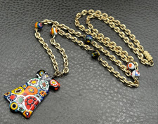Collana Vintage Millefiori