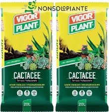 2 CONFEZIONI DI VIGOR PLANT | CACTACEE | 2 CONFEZIONI DA 20 LITRI |