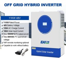Inverter Solare Fotovoltaico Ibrido OFF-GRID EASUN 11KW 48V con WIFI