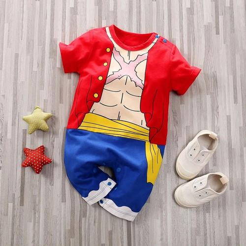 Tutina pigiama neonato luffy - pigiama,