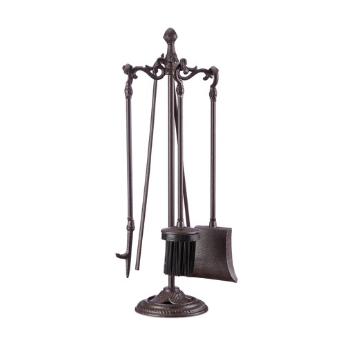 Set accessori da camino - set,