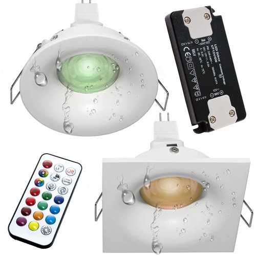 Faretto led rgb gu5 da - rgb, gu5.3