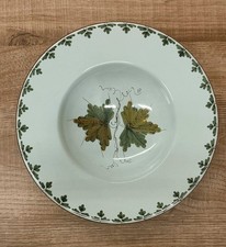 Piatto in ceramica vite dipinto a mano "Lm Faenza" cotto in forno a legna! Lions