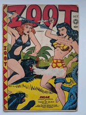 Zoot Comics 9 1947 Key 1st Black Fury Matt Baker Good Girl Art GGA Golden Age