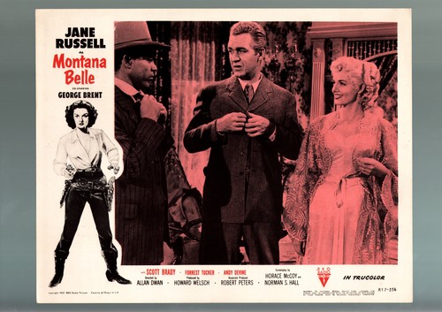 Hot blood lobby card - hot, card-1956-jane