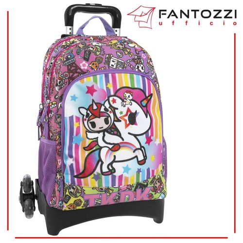Tokidoki trolley tre ruote - tre,