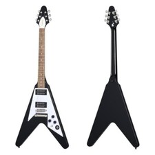 Epiphone Inspired by Gibson Kirk Hammett 1979 Flying V ebano con custodia rigida