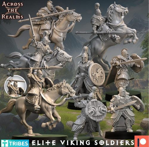 Elite soldatini vichinghi - soldatini,