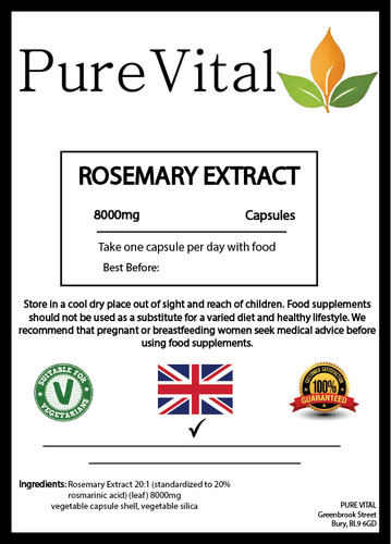 Rosmarino 8000mg capsule - rosmarino,