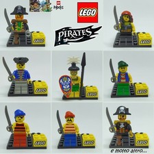 LEGO ® PIRATI MINIFIGURES ORIGINALI SET ACCESSORI VINTAGE PARTI DI RICAMBIO