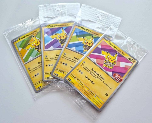 Sealed pikachu berkemeja batik - sealed,
