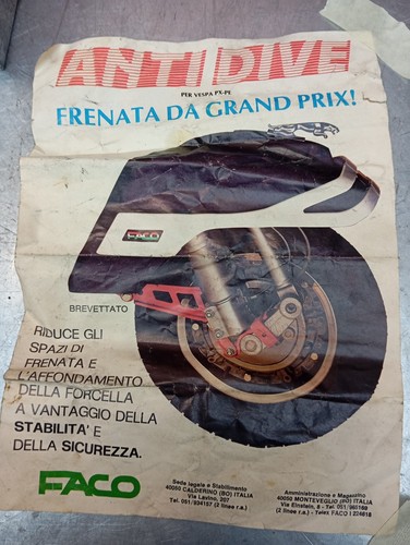 Anti dive faco vespa nos - anti-dive, px/pe