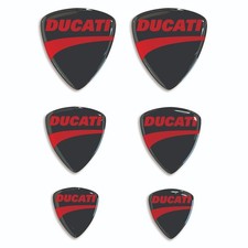 6 Scudetti Adesivi Resinati