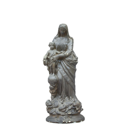 Antica statua della vergine - antica,