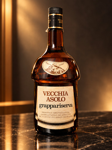 Bottiglia grappa riserva - bottiglia,