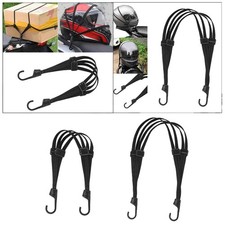 Cinghia elastica per casco da moto, accessorio per motore sicuro con 2 ganci