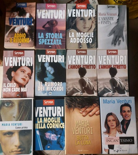 Lotto libri maria venturi - libri,