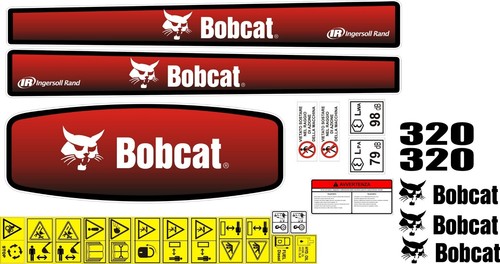 Bobcat 320 kit - kit, decalcomanie