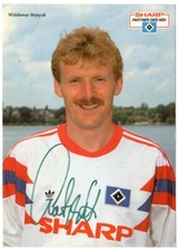 Cartolina firmata Waldemar Matysik Amburgo SV