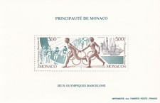 Monaco 1992 yvert - special, ss