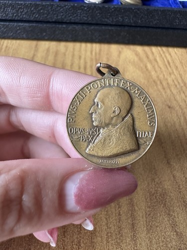 Medaglia vaticano papa pio xii - medaglia,