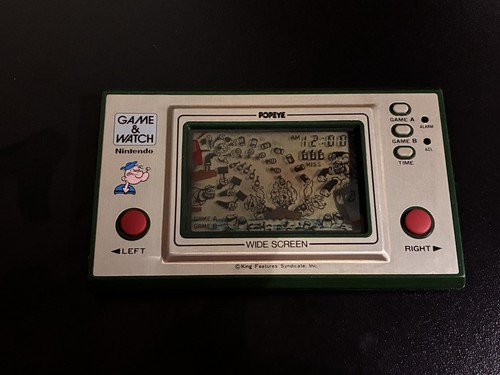 Nintendo game watch popeye - nintendo, &