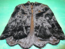 Giacca/Cappello Visone Nero