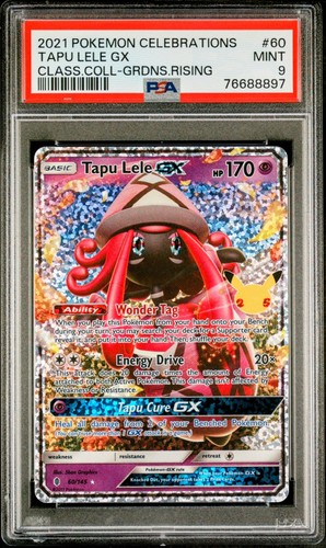 Pokemon tapu lele psa 9 - tapu, gx