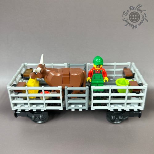 Lego carrozza bovini - lego, treno