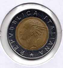 1992 Italy 500 Lire (1065)